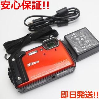 ニコン(Nikon)の美品 COOLPIX W300 オレンジ (コンパクトデジタルカメラ)