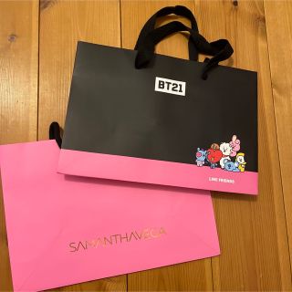 サマンサベガ(Samantha Vega)のサマンサベガ　BT21 ショ袋　紙袋　BTS(ショップ袋)