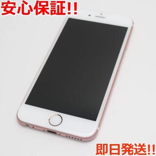 アイフォーン(iPhone)の新品同様 SIMフリー iPhone6S 32GB ローズゴールド (スマートフォン本体)