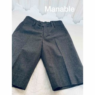 Manable キュロット　ウール(キュロット)