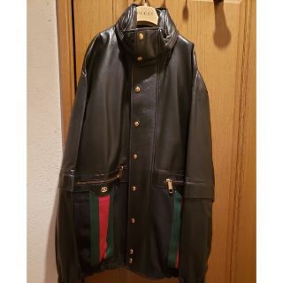 グッチ(Gucci)のleh様専用 GUCCIレザージャケット 未使用(レザージャケット)