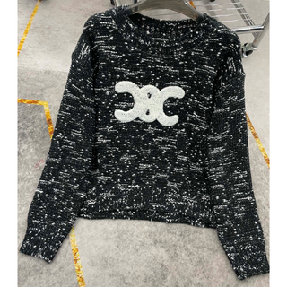 CELINE ニットワンピース カシミヤ混 フィービー期 黒 S 直売正本 www