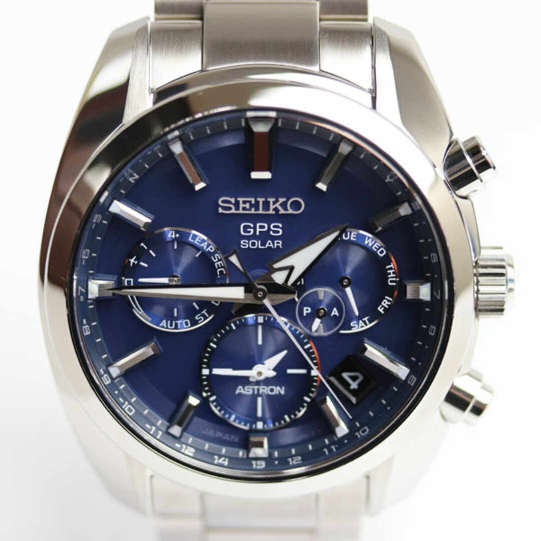 SEIKO - SEIKO セイコー GPS電波 アストロン 腕時計 ソーラー SBXC019/5X53-0AJ0 メンズ【中古】