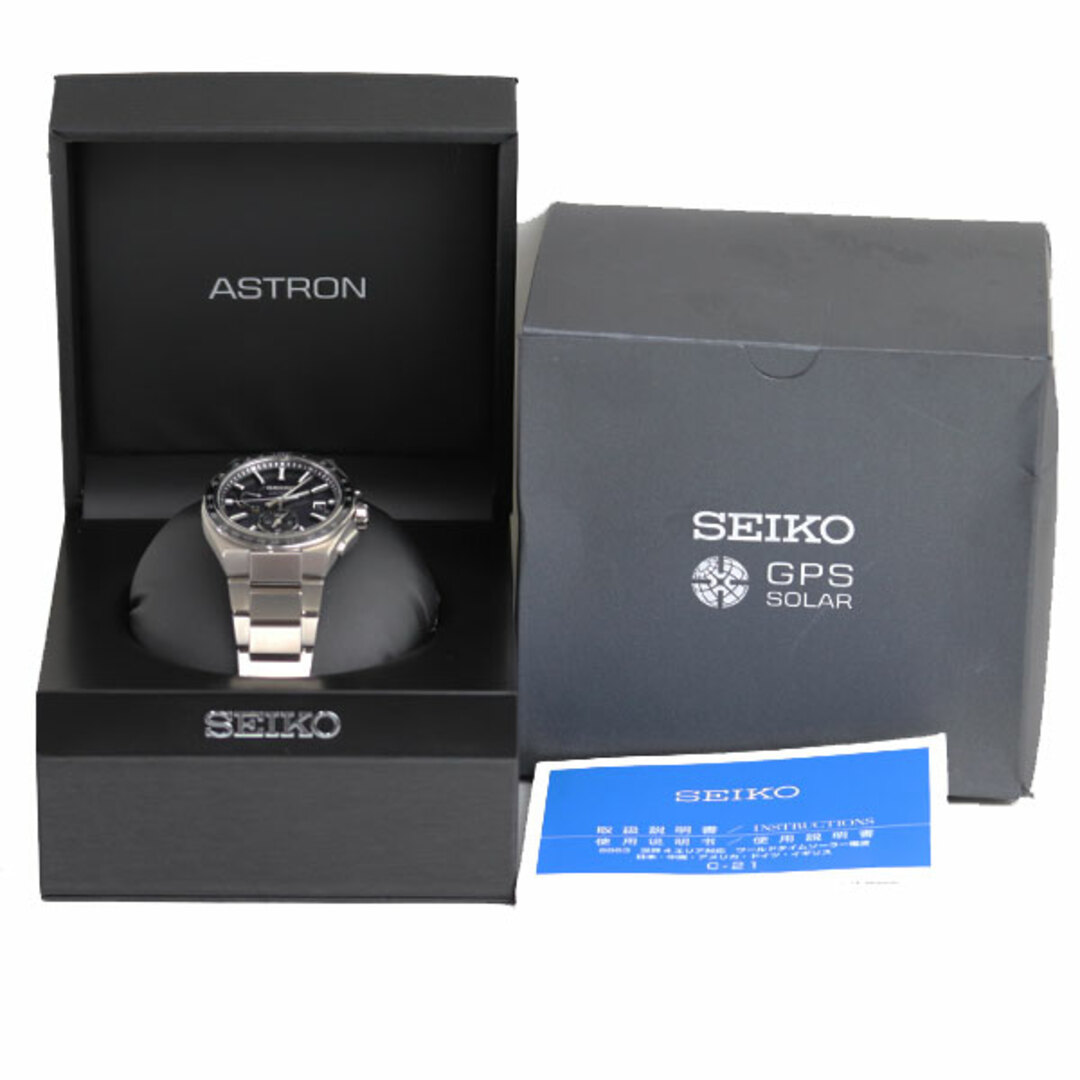 SEIKO(セイコー)のSEIKO セイコー アストロン 電波ソーラー 腕時計 ソーラー SBXY039/8B63-0BB0 メンズ【中古】 メンズの時計(腕時計(デジタル))の商品写真