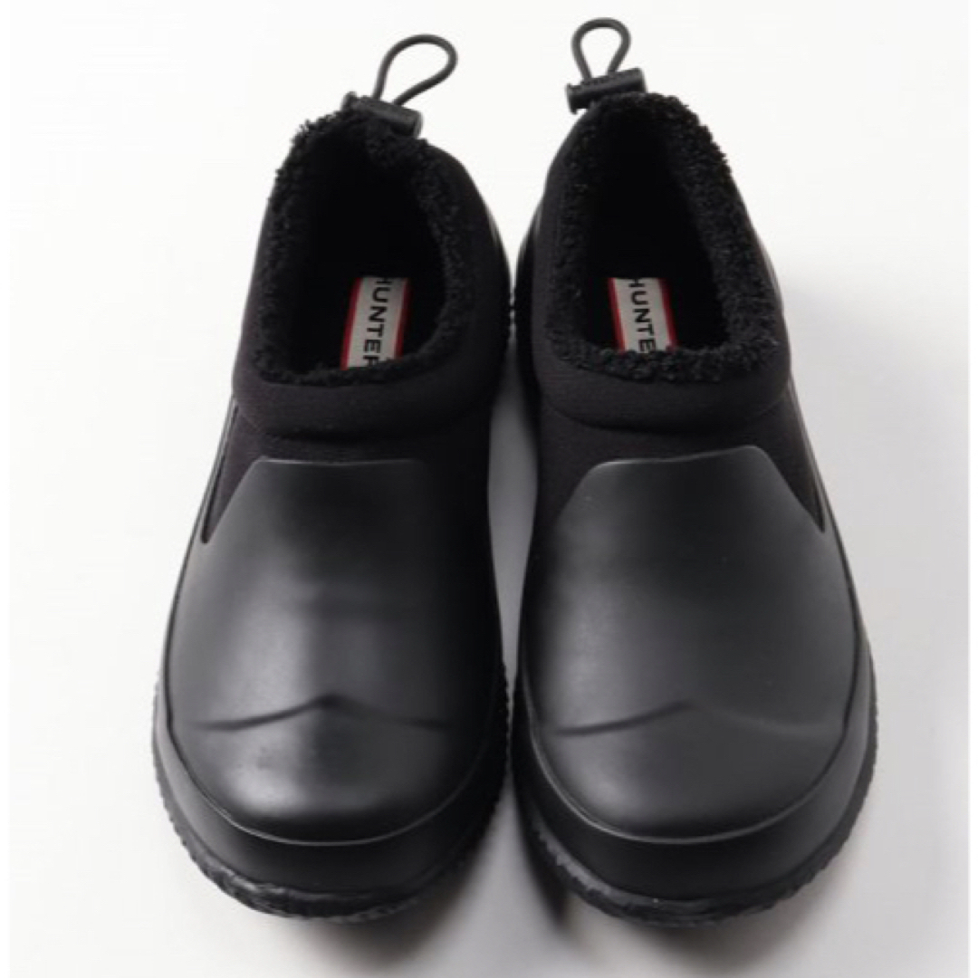 新品✨タグ付き♪Hunter スリッポン シューズ ブラック 22センチ 6