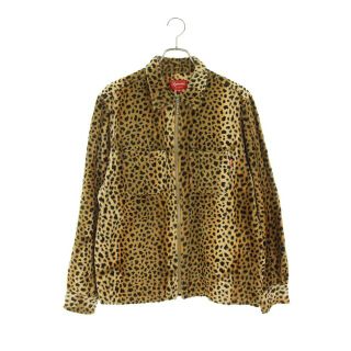 supreme cheetah pile zip up shirt 17awご検討よろしくお願い致します