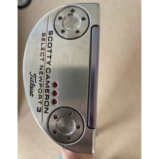 スコッティキャメロン(Scotty Cameron)のパター　スコッティキャメロン　セレクト　ニューポート3 33インチ　2018(クラブ)