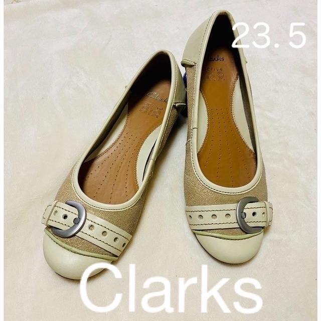 Clarks(クラークス)の️ ❤️ Clarks クラークス　ローヒール　エアーソール　23.5 レディースの靴/シューズ(ローファー/革靴)の商品写真