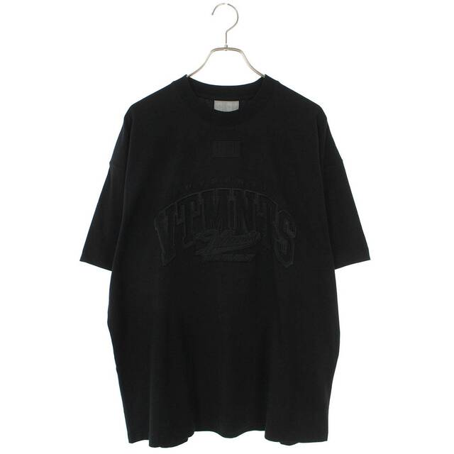 ブイティーエムエヌティーエス VTMNTS VL14TR380B フロントロゴ刺繍Tシャツ メンズ XL