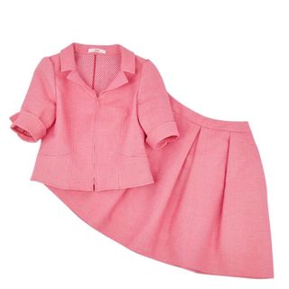 René - ルネ Rene セットアップ スカートスーツ コットン ジャケット