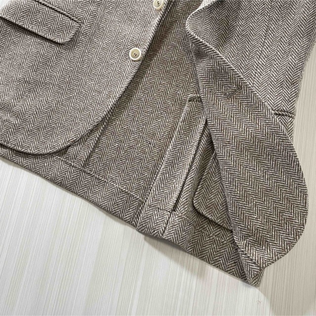 BRUNELLO CUCINELLI(ブルネロクチネリ)のH91★美品★極上カシミヤブレンド テーラードジャケット ブルネロクチネリ メンズのジャケット/アウター(テーラードジャケット)の商品写真