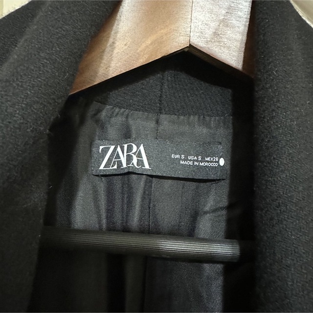 ZARA(ザラ)の【訳あり】ZARA manteco社製ロングコート レディースのジャケット/アウター(ロングコート)の商品写真