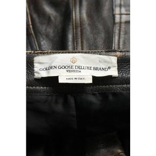 送関込 GOLDEN GOOSE DELUXE BRAND VENEZIA レザーパンツ - その他