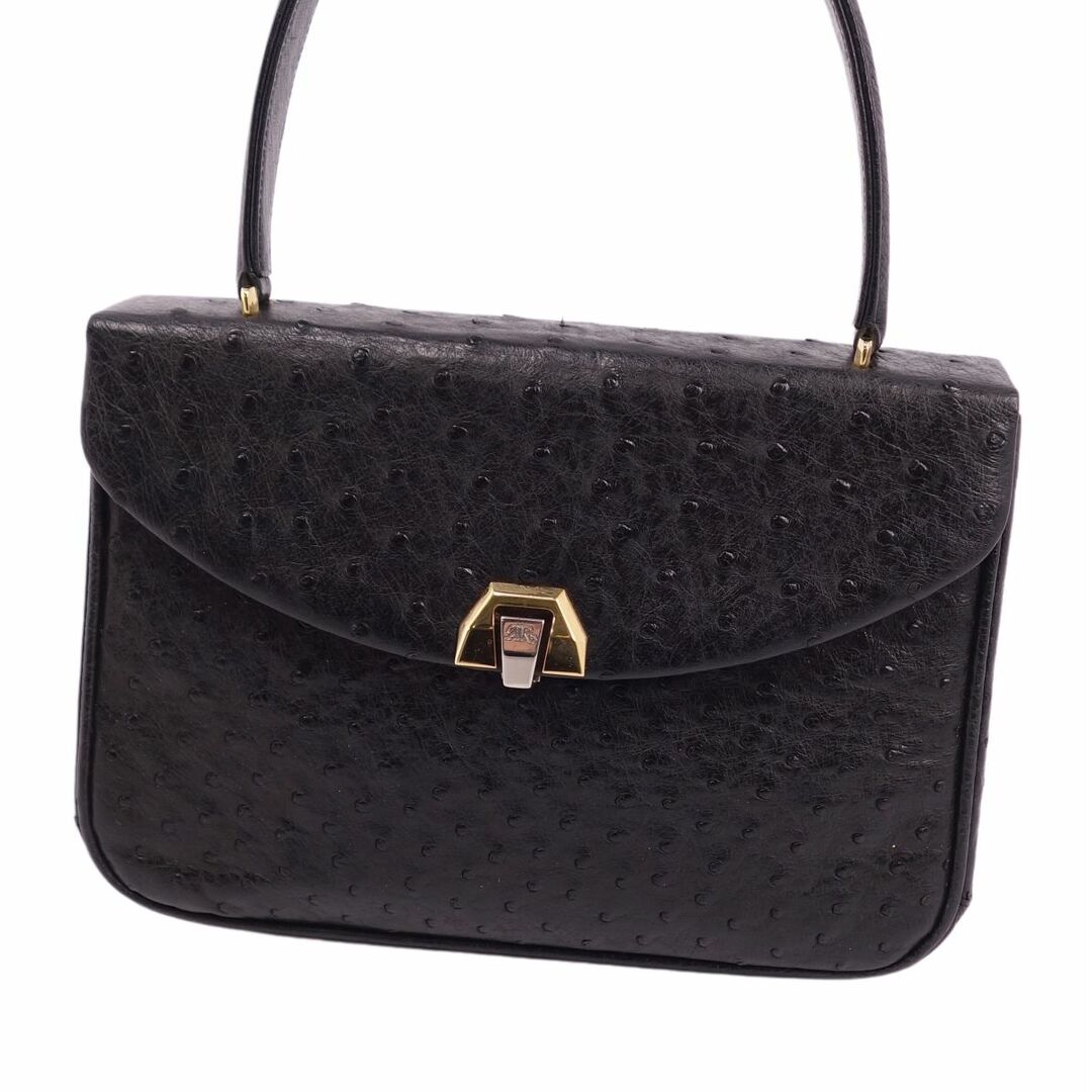 OSTRICH - 美品 オーストリッチ OSTRICH バッグ ハンドバッグ OSTRICH - 美品 オーストリッチ OSTRICH バッグ ハンドバッグ