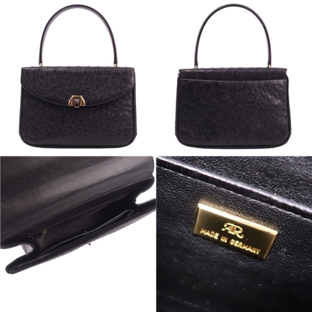 OSTRICH - 美品 オーストリッチ OSTRICH バッグ ハンドバッグ OSTRICH - 美品 オーストリッチ OSTRICH バッグ ハンドバッグ