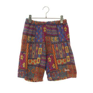 シュプリーム(Supreme)のシュプリーム 20SS Patchwork Knit Short パッチワークニットハーフパンツ メンズ S(ショートパンツ)