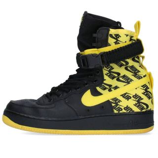 ナイキ(NIKE)のナイキ SF-AF1 BLACK/DYNAMIC YELLOW AR1955-001 スペシャルフィールド エアフォース1スニーカー メンズ 28cm(スニーカー)