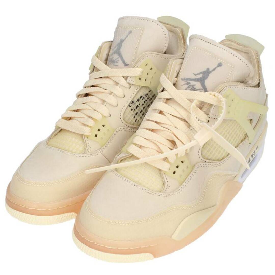 NIKE(ナイキ)のナイキ オフホワイト WMNS AIR JORDAN 4 RETRO SP SAIL CV9388-100 エアジョーダン4セイルスニーカー  メンズ 26.5cm メンズの靴/シューズ(スニーカー)の商品写真