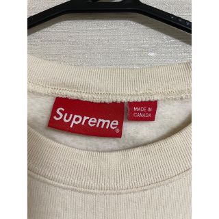 Supreme - supreme cutout logo crewneck スウェット トレーナーの通販