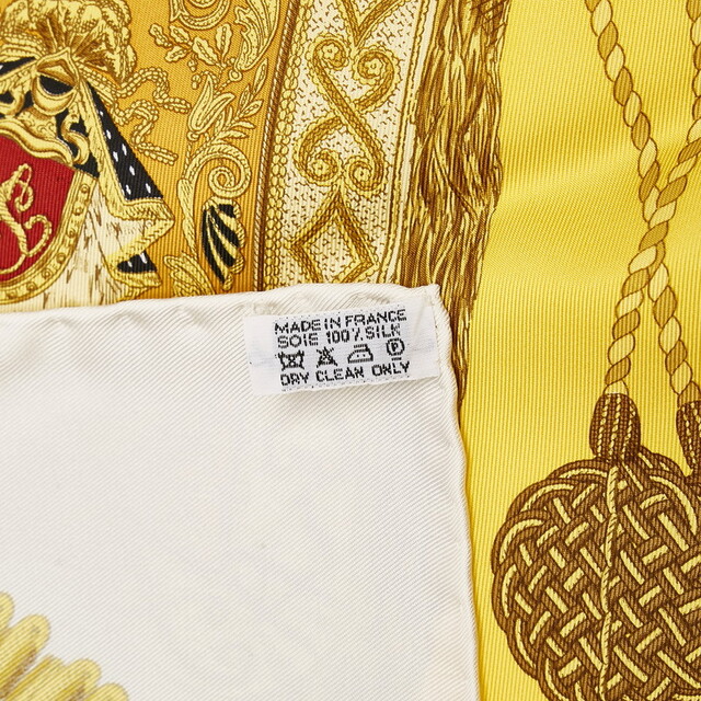 美品 エルメス カレ90 Poste et Cavalerie サーベル飾り袋 スカーフ