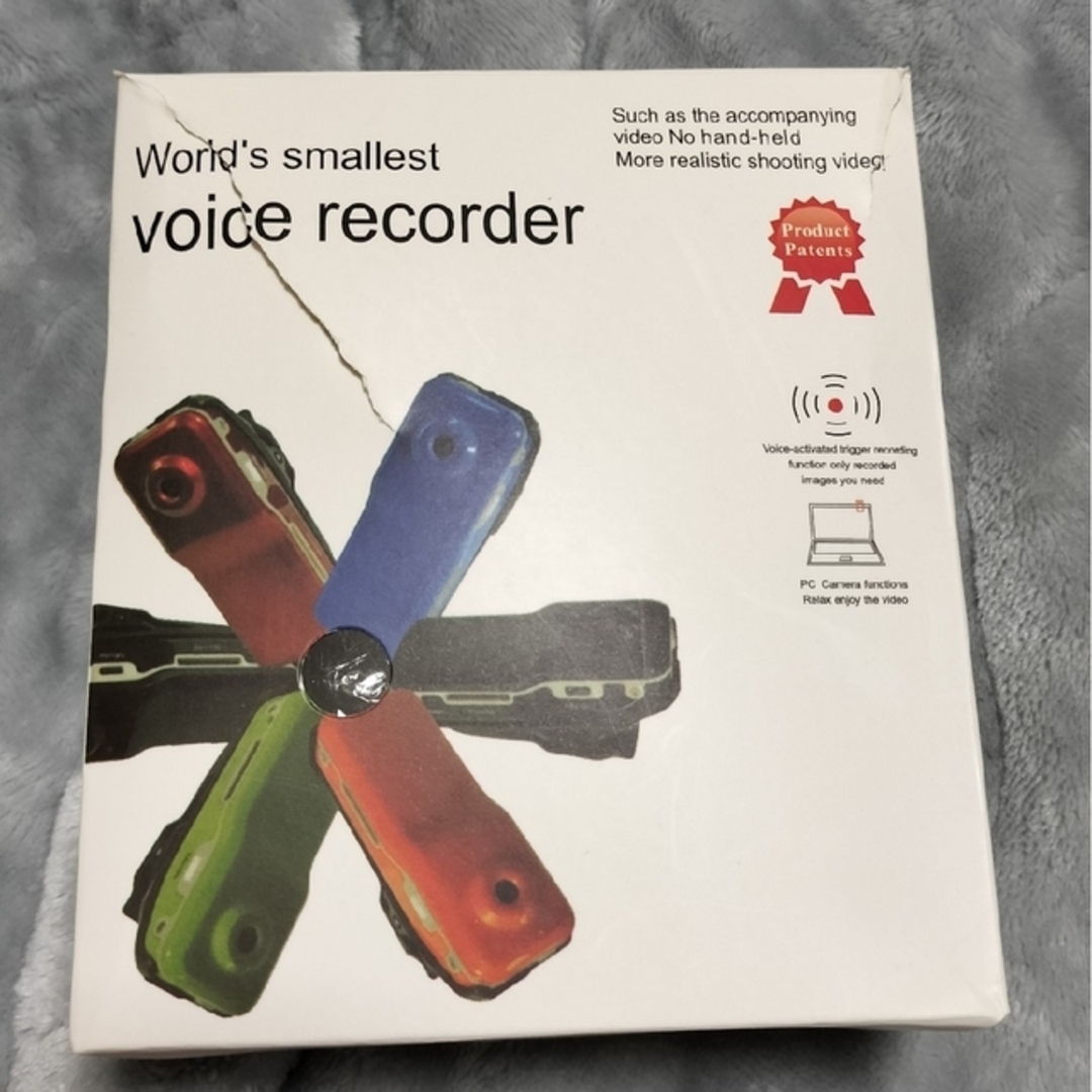 Mini DV world's smallest voice recorder スマホ/家電/カメラのスマホ/家電/カメラ その他(その他)の商品写真