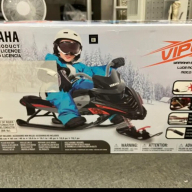 新品　YAMAHA VIPER　 スノーバイク型こども用ソリ