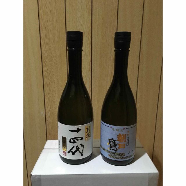 十四代別撰と朝日鷹生原酒