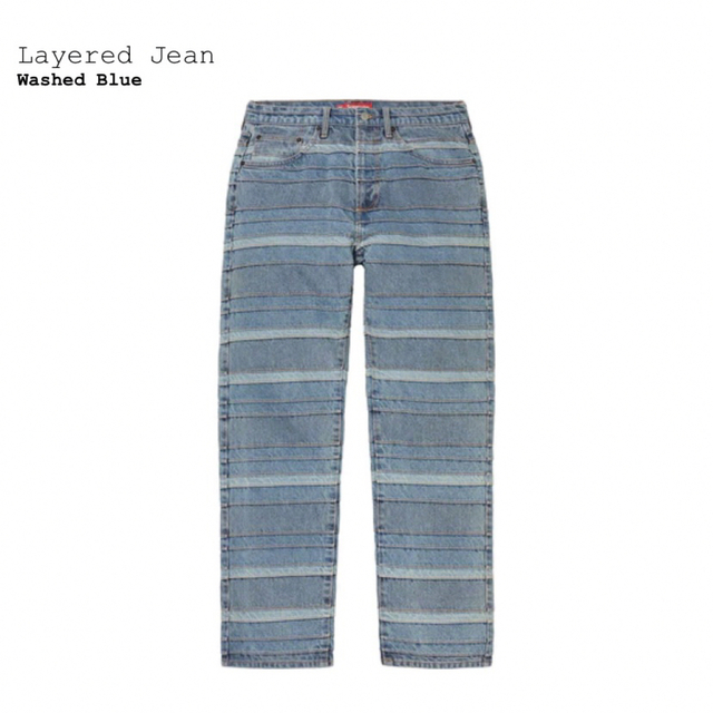 supremeSUPREME Layered Jean