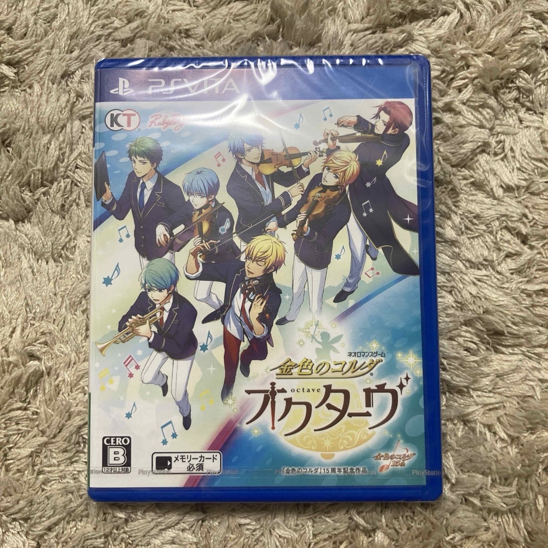 Koei Tecmo Games(コーエーテクモゲームス)の【新品・未開封】丁寧に梱包　金色のコルダ オクターヴ PS vita エンタメ/ホビーのゲームソフト/ゲーム機本体(携帯用ゲームソフト)の商品写真