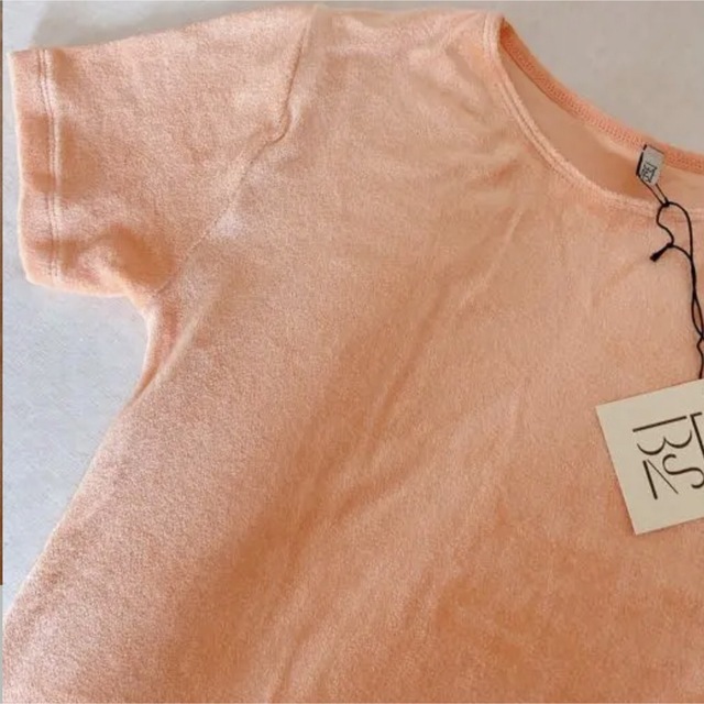 BASERANGE ベースレンジ　OmoTee ベロアトップス レディースのトップス(Tシャツ(半袖/袖なし))の商品写真