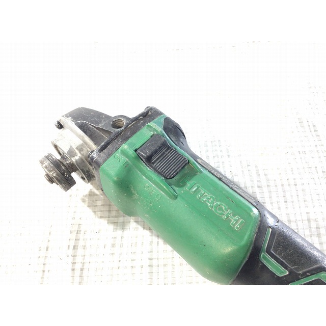 ☆品☆HITACHI 日立工機 14.4V 100mm コードレスディスクグラインダ G14DBVL バッテリー1個(14.4V 6.0Ah) 付き 65912 6