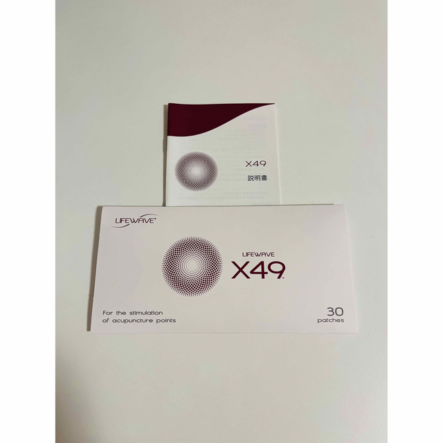 新品未開封 ライフウェーブ X49(30枚入)説明書付 LIFE WAVE new