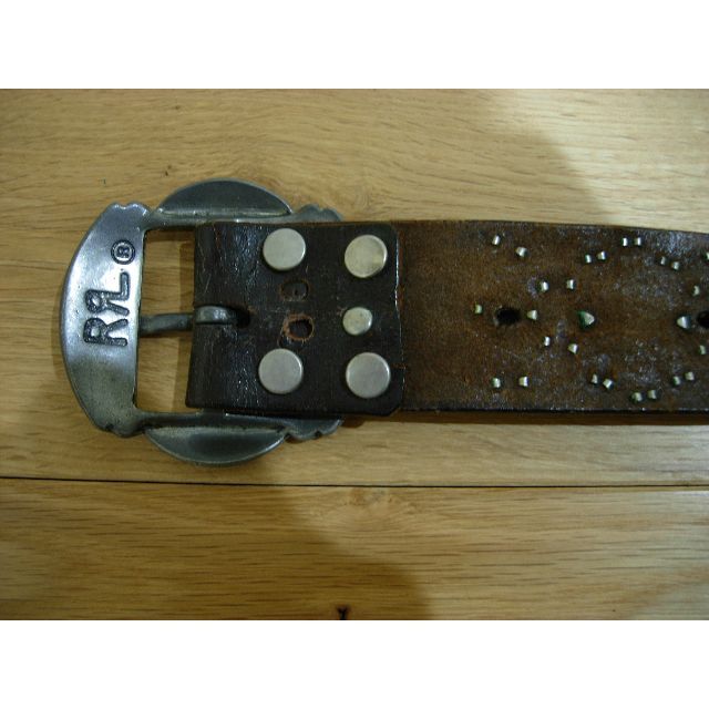 RRL(ダブルアールエル)のRRL ダブルアールエル　スタッズ ベルト STUDDED BELT W30 メンズのファッション小物(ベルト)の商品写真