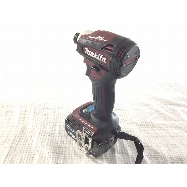 Makita(マキタ)の☆未使用品☆ makita マキタ 18V 充電式インパクトドライバ TD172DGXAR 赤 オーセンティックレッド バッテリー2個 充電器+ケース 66249 自動車/バイクのバイク(工具)の商品写真