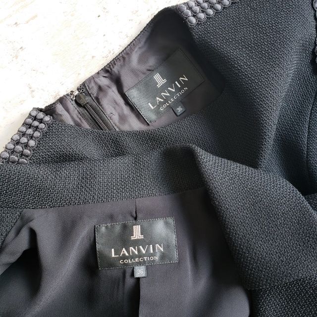 LANVIN COLLECTION(ランバンコレクション)のランバン コレクション ☆ セットアップ スーツ ワンピース 36 フォーマル レディースのフォーマル/ドレス(スーツ)の商品写真