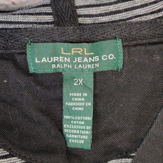 Ralph Lauren(ラルフローレン)のLAUREN JEANS CO　パーカー　両ポケット　メンズ　レディース レディースのトップス(パーカー)の商品写真