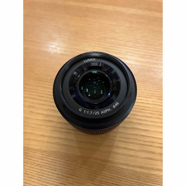 Panasonic(パナソニック)のパナソニックLUMIX G 25mmF1.7ASPH.H-H025-K スマホ/家電/カメラのカメラ(レンズ(単焦点))の商品写真