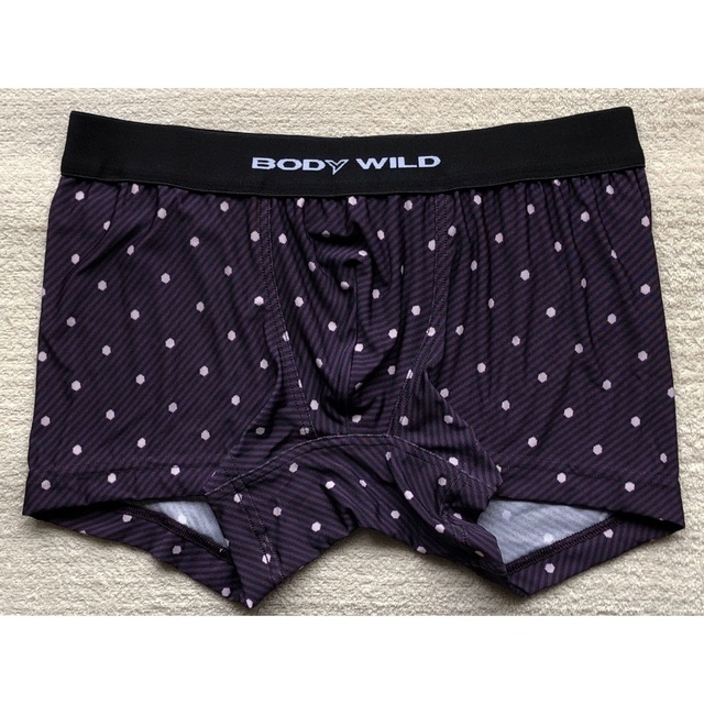 LANVIN en Bleu(ランバンオンブルー)のLANVIN＆BODY WILD ボクサーパンツ Ｌサイズ 日本製3枚セット メンズのアンダーウェア(ボクサーパンツ)の商品写真