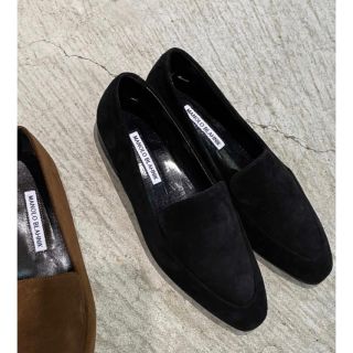 マノロブラニク(MANOLO BLAHNIK)のMANOLO BLAHNIK マノロブラニク PITAKA ローファー 37(ローファー/革靴)