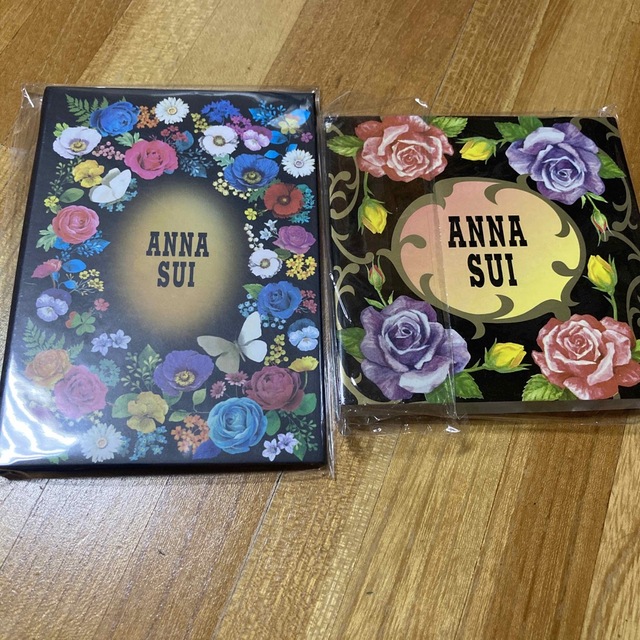 ANNA SUI(アナスイ)のANNA SUI メモ帳　2冊セット インテリア/住まい/日用品の文房具(ノート/メモ帳/ふせん)の商品写真