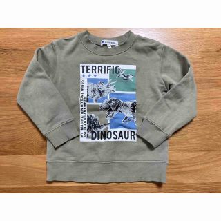 グローバルワーク(GLOBAL WORK)のキッズ トレーナー 100 恐竜 ダイナソー(Tシャツ/カットソー)