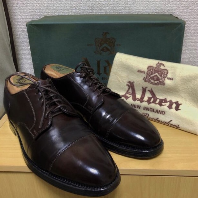 売り切りセール！Alden コードバン 2160 ストレートチップシューズ