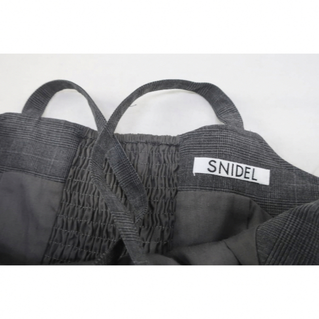 SNIDEL(スナイデル)のSNIDEL スナイデル ビスチェワンピース ロングワンピース プリーツスカート レディースのワンピース(ロングワンピース/マキシワンピース)の商品写真