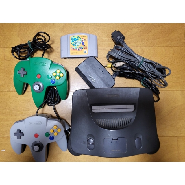 NINTENDO 64(ニンテンドウ64)のrhoto0829様専用　Nintendo64　一式セット エンタメ/ホビーのゲームソフト/ゲーム機本体(家庭用ゲーム機本体)の商品写真