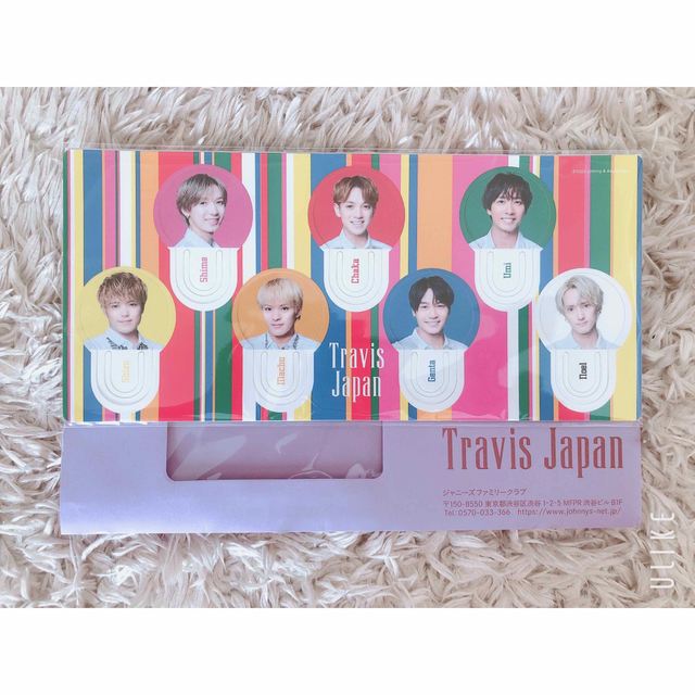 Johnny's(ジャニーズ)のTravis Japan ファンクラブ 早期入会特典 マーキングクリップ エンタメ/ホビーのタレントグッズ(アイドルグッズ)の商品写真