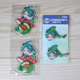 アキタショテン(秋田書店)の新品　魔入りました!入間くん　ひこくじ　アミィ・キリヲ　アクスタ　前髪クリップ(キャラクターグッズ)