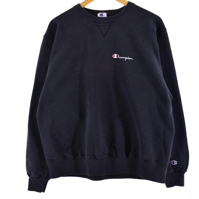 古着 90年代 チャンピオン Champion ロゴスウェット トレーナー メンズ