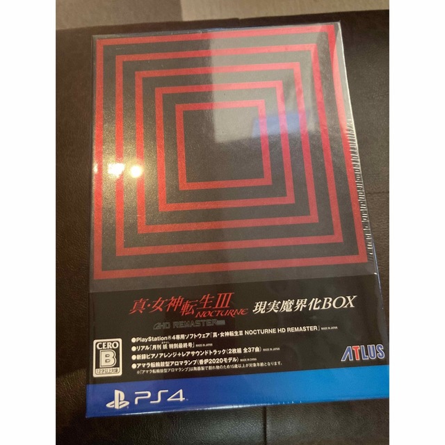 PlayStation4 - 真・女神転生III HD REMASTER 限定版 現実魔界化BOXの