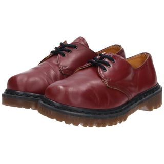 ドクターマーチン(Dr.Martens)の古着 ドクターマーチン Dr.Martens 3ホールシューズ 英国製 UK4 レディース22.5cm /saa011125(ブーツ)