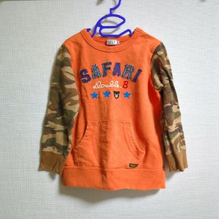 ダブルビー(DOUBLE.B)のミキハウス＊ダブルビー120cmビーくんトレーナー(Tシャツ/カットソー)